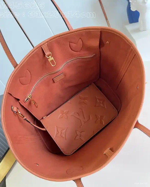 MM-31*28*14cm LOUIS VUITTON NEVERFULL 0404
